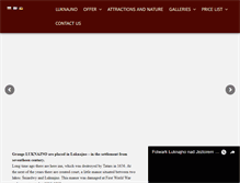 Tablet Screenshot of luknajno.pl